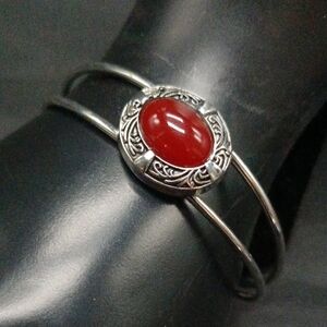 Carnelian Cuff Bracelet
